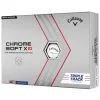 Callaway Chrome Soft X LS Triple Track Golf Balls - White / Dozen -All Wedges Shop callaway chromesoftX LS tripletrack white 2