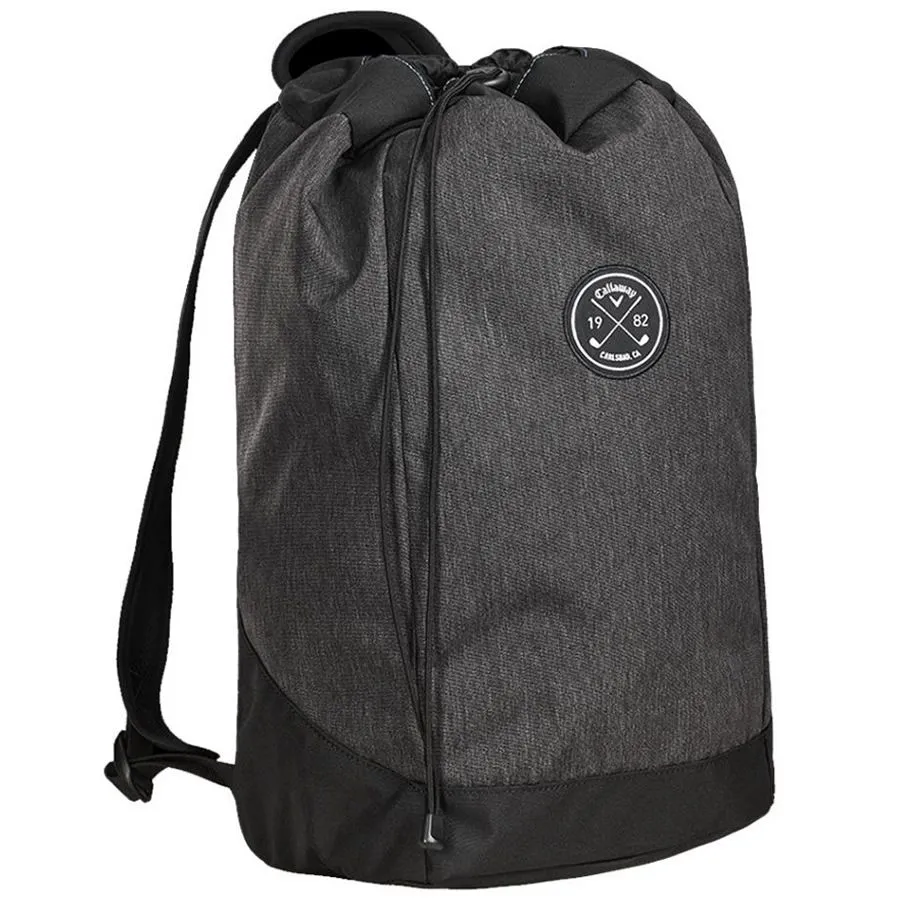 Callaway Clubhouse Drawstring Backpack - Black 3 Callaway Clubhouse Drawstring Backpack - Black