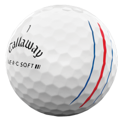 Callaway ERC Soft Triple Track Golf Balls - White / Dozen -All Wedges Shop callaway ercsofttriple white 2
