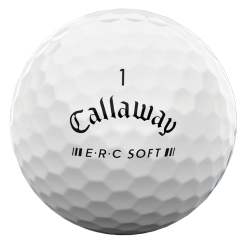 Callaway ERC Soft Triple Track Golf Balls - White / Dozen -All Wedges Shop callaway ercsofttriple white 3