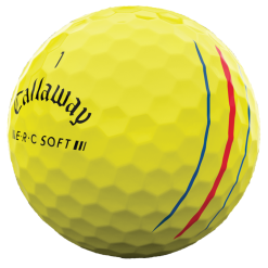 Callaway ERC Soft Triple Track Golf Balls - Yellow / Dozen 9 Callaway ERC Soft Triple Track Golf Balls - Yellow / Dozen -All Wedges Shop callaway ercsofttriple yellow 2