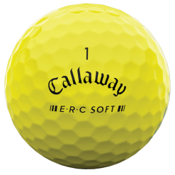 Callaway ERC Soft Triple Track Golf Balls - Yellow / Dozen 8 Callaway ERC Soft Triple Track Golf Balls - Yellow / Dozen -All Wedges Shop callaway ercsofttriple yellow 3