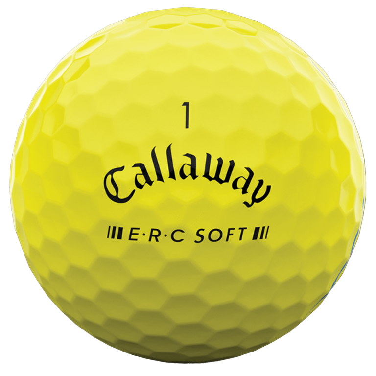 Callaway ERC Soft Triple Track Golf Balls - Yellow / Dozen 4 Callaway ERC Soft Triple Track Golf Balls - Yellow / Dozen - Image 2