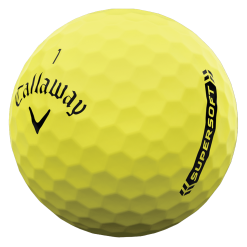 Callaway Supersoft Golf Balls - Yellow / Dozen -All Wedges Shop callaway supersoft yellow 2