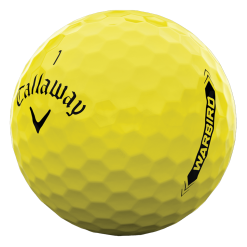 Callaway Warbird Golf Balls - Yellow / Dozen -All Wedges Shop callaway warbirdyellow 2