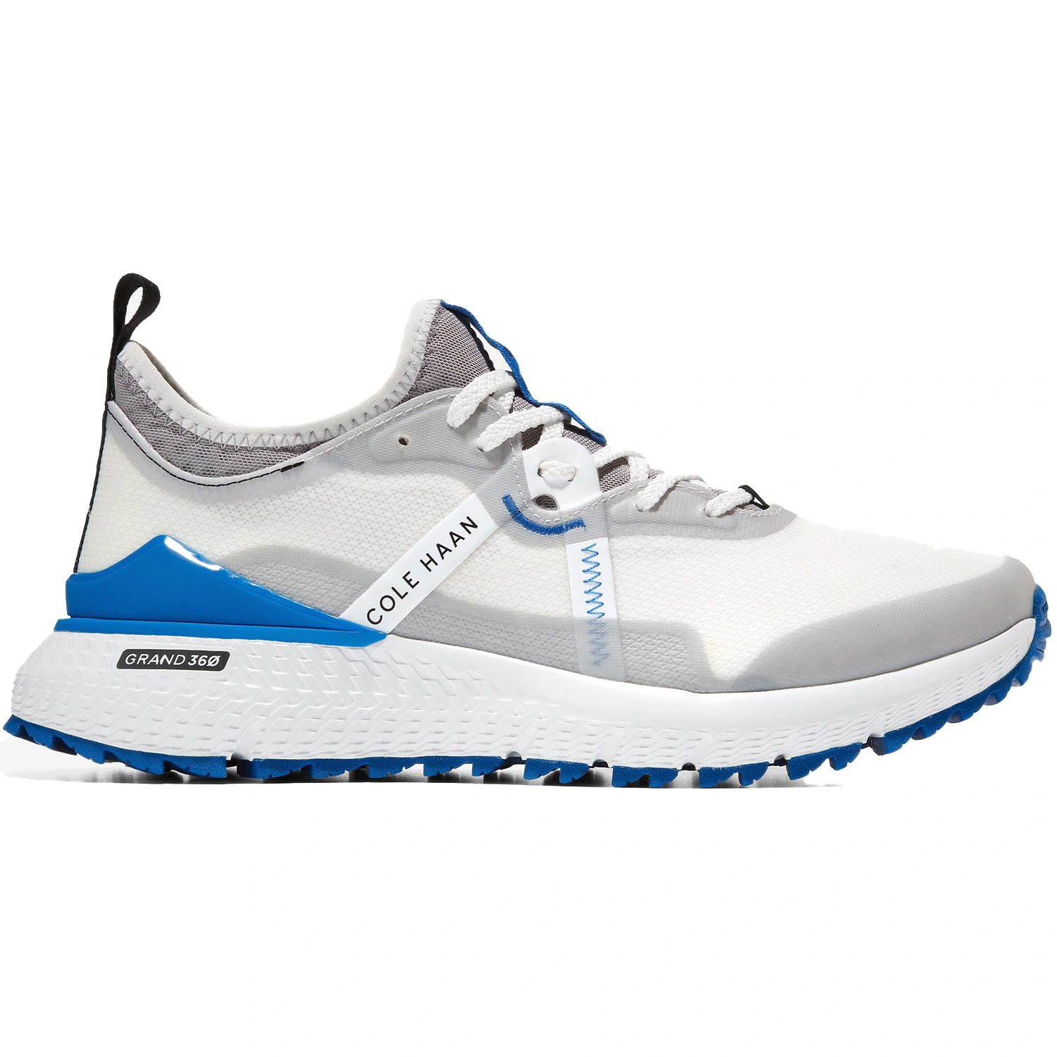 Cole Haan Zerogrand Overtake Golf Shoes - Microchip/Lapis Blue/Optic White 3 Cole Haan Zerogrand Overtake Golf Shoes - Microchip/Lapis Blue/Optic White