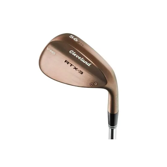 Cleveland RTX-3 Tour Raw Full-Grind Wedge 3 Cleveland RTX-3 Tour Raw Full-Grind Wedge