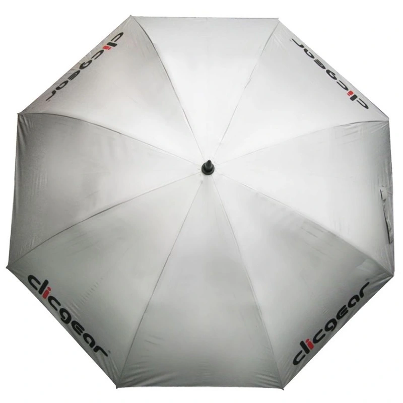 Clicgear Double Canopy Golf Umbrella - Silver 3 Clicgear Double Canopy Golf Umbrella - Silver