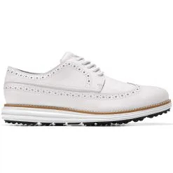 Cole Haan Original Grand Wing Ox Golf Shoes - Optic White/Natural/Optic White