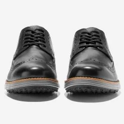 Cole Haan Original Grand Wing Ox Golf Shoes - Black/Natural/Quiet Shade 10 Cole Haan Original Grand Wing Ox Golf Shoes - Black/Natural/Quiet Shade -All Wedges Shop colehaan C37231 2