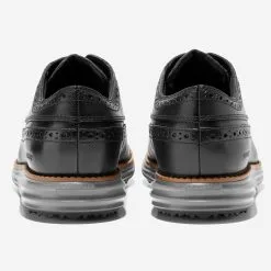 Cole Haan Original Grand Wing Ox Golf Shoes - Black/Natural/Quiet Shade 11 Cole Haan Original Grand Wing Ox Golf Shoes - Black/Natural/Quiet Shade -All Wedges Shop colehaan C37231 3