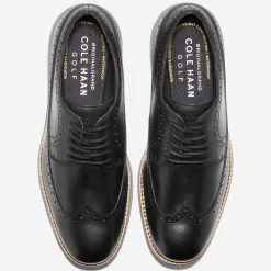 Cole Haan Original Grand Wing Ox Golf Shoes - Black/Natural/Quiet Shade 12 Cole Haan Original Grand Wing Ox Golf Shoes - Black/Natural/Quiet Shade -All Wedges Shop colehaan C37231 4