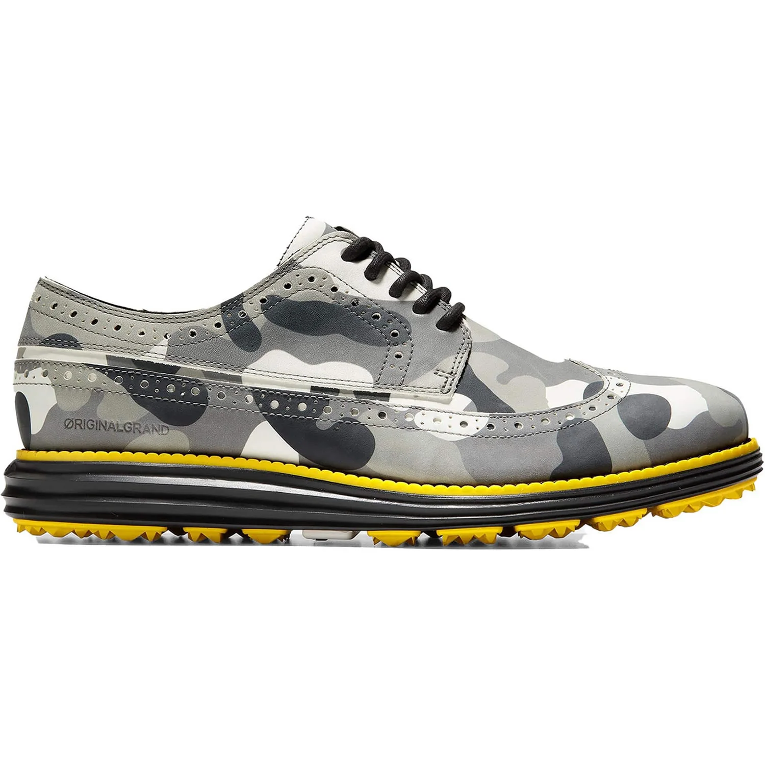 Cole Haan Original Grand Wing Ox Golf Shoes - Grey Camo 3 Cole Haan Original Grand Wing Ox Golf Shoes - Grey Camo