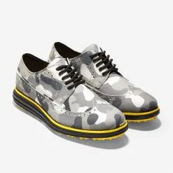 Cole Haan Original Grand Wing Ox Golf Shoes - Grey Camo 13 Cole Haan Original Grand Wing Ox Golf Shoes - Grey Camo -All Wedges Shop colehaan original grand wing ox greycamo 2