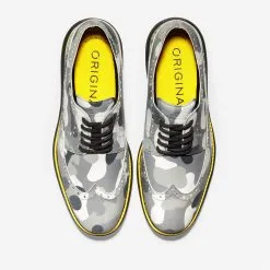 Cole Haan Original Grand Wing Ox Golf Shoes - Grey Camo 12 Cole Haan Original Grand Wing Ox Golf Shoes - Grey Camo -All Wedges Shop colehaan original grand wing ox greycamo 3