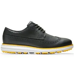 Cole Haan Original Grand Wing Ox Golf Shoes - Black/White
