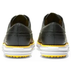 Cole Haan Original Grand Wing Ox Golf Shoes - Black/White -All Wedges Shop colehaan originalgrand wingox black 5