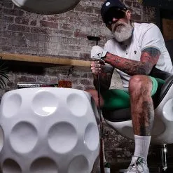 Dimpled Design Golf Ball Coffee Table 12 Dimpled Design Golf Ball Coffee Table -All Wedges Shop dimpleddesign table 3