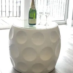 Dimpled Design Golf Ball Coffee Table 11 Dimpled Design Golf Ball Coffee Table -All Wedges Shop dimpleddesign table 5
