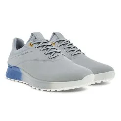 ECCO S Three Golf Shoes - Concrete/Retro Blue -All Wedges Shop ecco 102944 60629 6