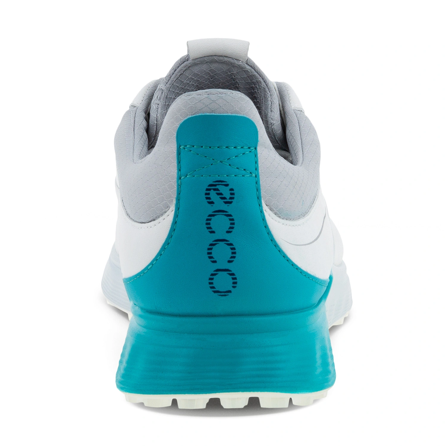 ECCO S Three BOA Golf Shoes - White/Caribbean/Concrete 8 ECCO S Three BOA Golf Shoes - White/Caribbean/Concrete - Image 6