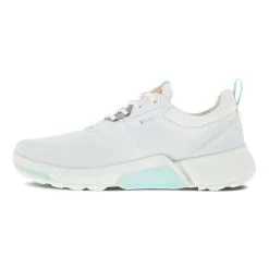 ECCO Biom Hybrid 4 Ladies Golf Shoes - White/Eggshell Blue -All Wedges Shop ecco 108203 52020 4
