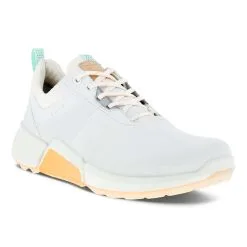 ECCO Biom Hybrid 4 Ladies Golf Shoes - White/Eggshell Blue -All Wedges Shop ecco 108203 52020 5