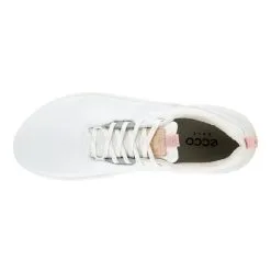 ECCO Biom Hybrid 4 Ladies Golf Shoes - White/Silver Pink -All Wedges Shop ecco 108203 59044 8