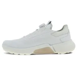 ECCO Biom H4 BOA Gore-Tex Golf Shoes - White/Gravel -All Wedges Shop ecco 108504 58336 3