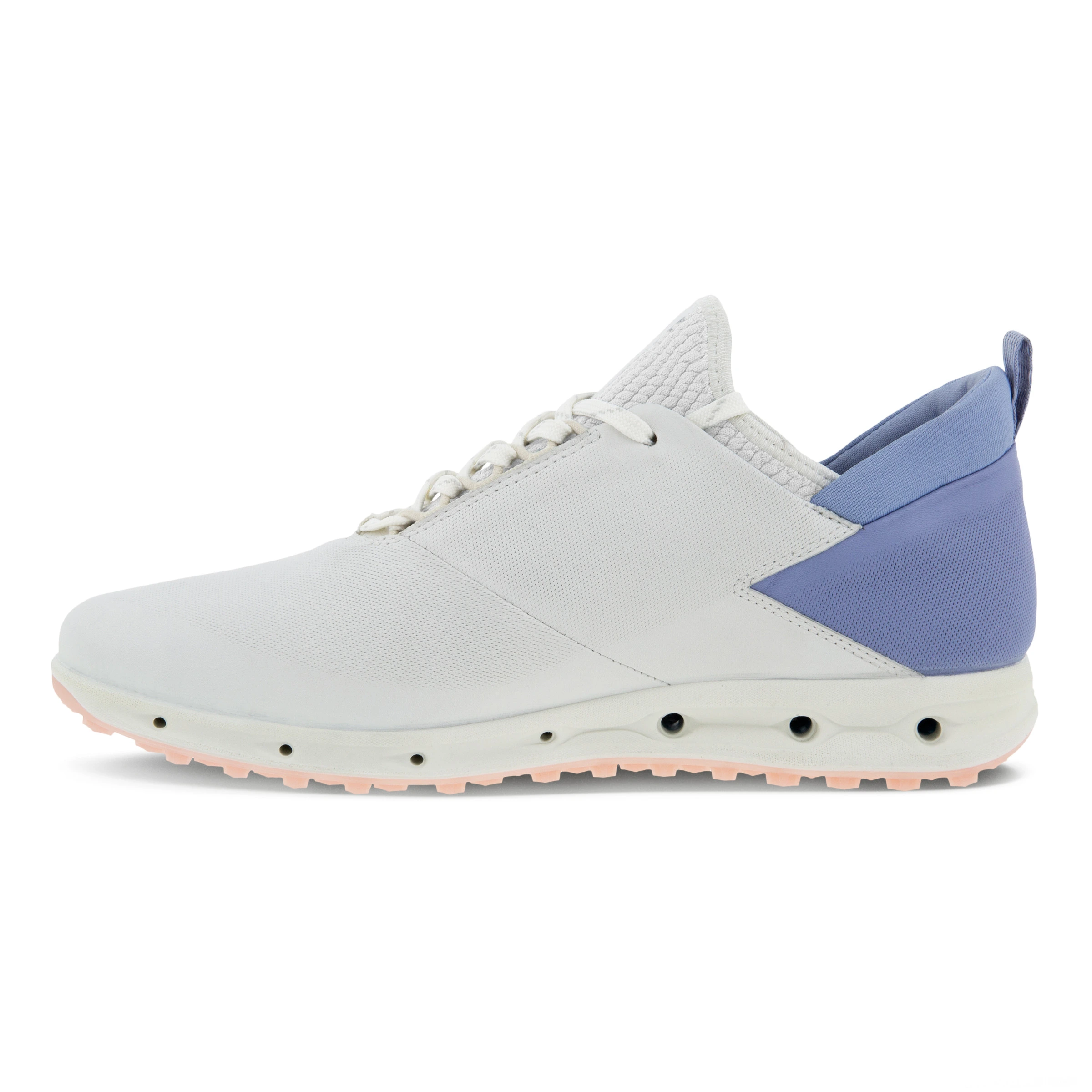 Ecco Cool Pro Ladies Golf Shoes - White/Eventide 5 Ecco Cool Pro Ladies Golf Shoes - White/Eventide - Image 3