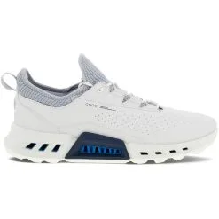 ECCO Biom C4 Golf Shoes - White/Concrete