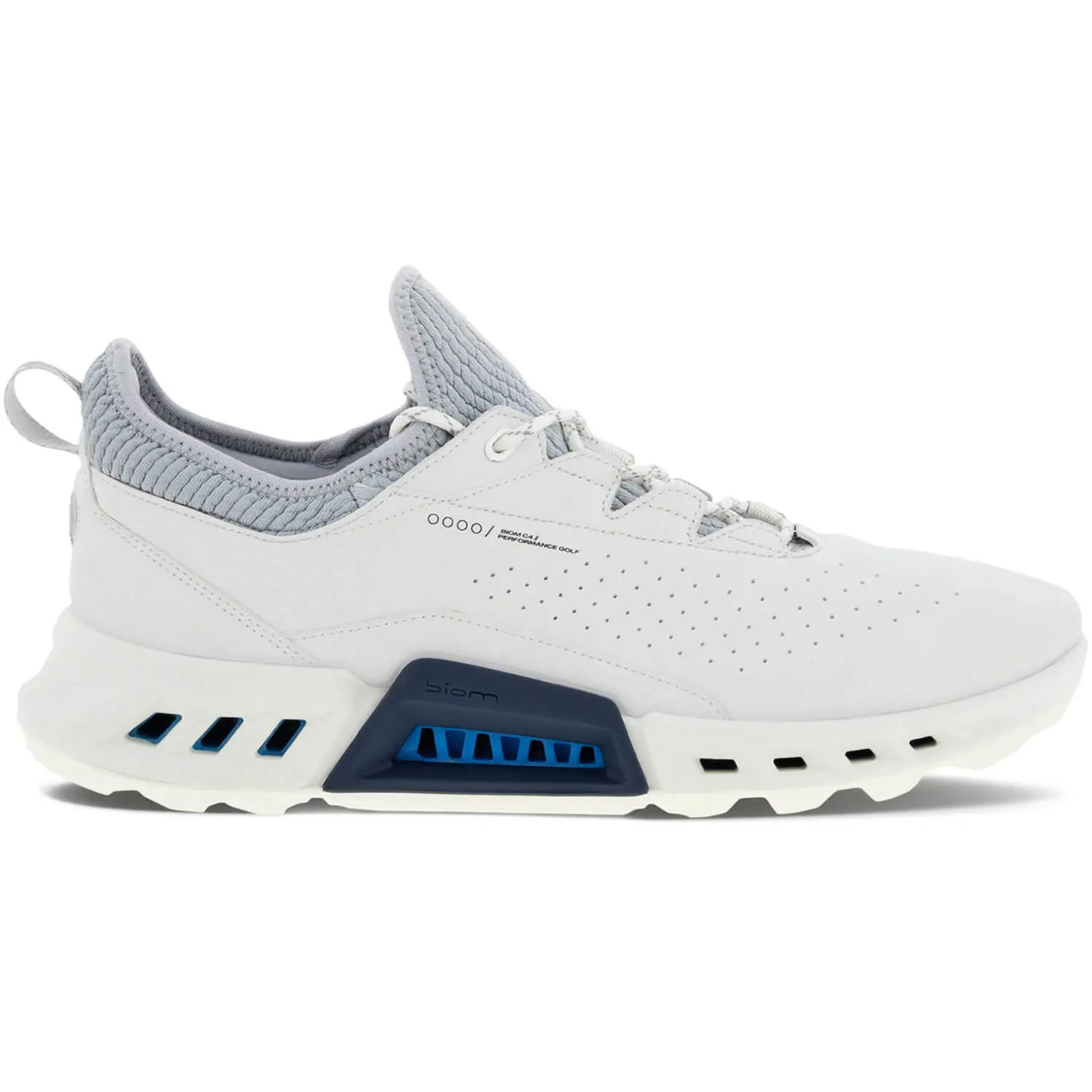 ECCO Biom C4 Golf Shoes - White/Concrete 3 ECCO Biom C4 Golf Shoes - White/Concrete