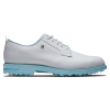 FootJoy Premiere Series Pastel Pack Golf Shoes - #54392 Pastel White/Baby Blue -All Wedges Shop fj pastels pastelwhitebabyblue 2