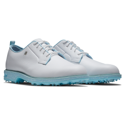 FootJoy Premiere Series Pastel Pack Golf Shoes - #54392 Pastel White/Baby Blue -All Wedges Shop fj pastels pastelwhitebabyblue 5