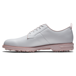 FootJoy Premiere Series Pastel Pack Golf Shoes - #54390 Pastel White/Pink 12 FootJoy Premiere Series Pastel Pack Golf Shoes - #54390 Pastel White/Pink -All Wedges Shop fj pastels pastelwhitepink 3