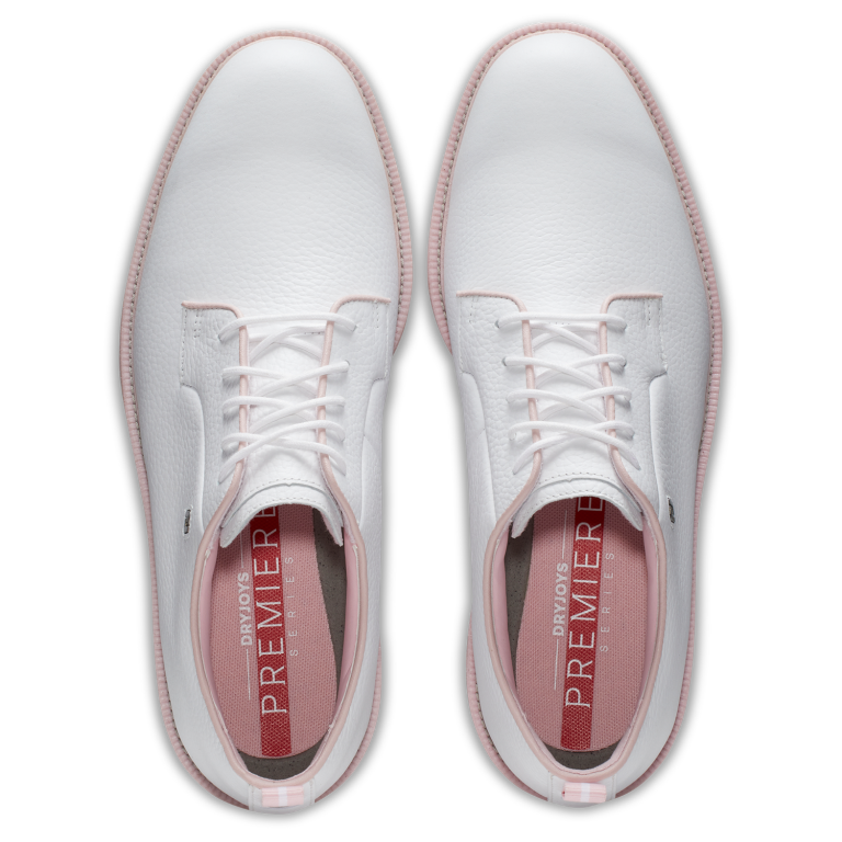 FootJoy Premiere Series Pastel Pack Golf Shoes - #54390 Pastel White/Pink 6 FootJoy Premiere Series Pastel Pack Golf Shoes - #54390 Pastel White/Pink - Image 4