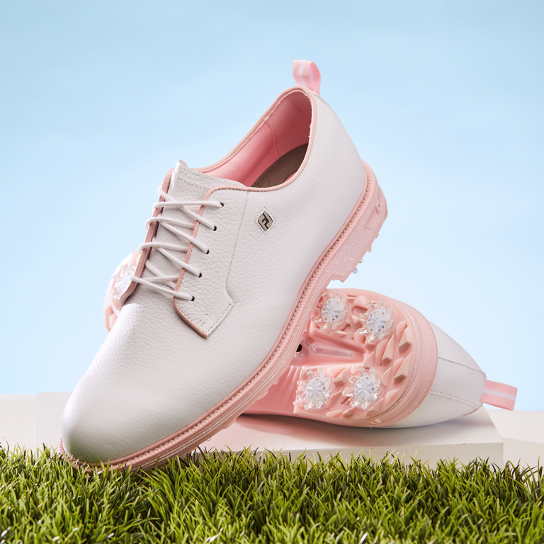 FootJoy Premiere Series Pastel Pack Golf Shoes - #54390 Pastel White/Pink 10 FootJoy Premiere Series Pastel Pack Golf Shoes - #54390 Pastel White/Pink - Image 8
