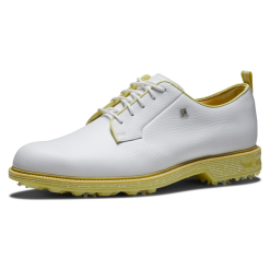 FootJoy Premiere Series Pastel Pack Golf Shoes - #54391 Pastel White/Yellow -All Wedges Shop fj pastels pastelwhiteyellow 1