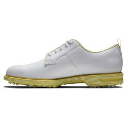 FootJoy Premiere Series Pastel Pack Golf Shoes - #54391 Pastel White/Yellow -All Wedges Shop fj pastels pastelwhiteyellow 3