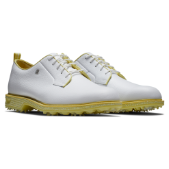 FootJoy Premiere Series Pastel Pack Golf Shoes - #54391 Pastel White/Yellow -All Wedges Shop fj pastels pastelwhiteyellow 5