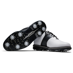 FootJoy Premiere Series Packard Golf Shoes - #54331 White/Black/Black -All Wedges Shop fj premwilox blackwhite 6