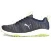 PUMA Fusion Pro Golf Shoes - Puma Navy/Puma Silver/Lime Smash -All Wedges Shop fusionpro grey 1