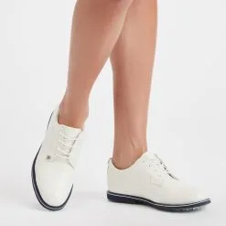 G/FORE Gallivanter Ladies Golf Shoes - Snow/Twilight -All Wedges Shop gfore G4LS22EF02 STWT 7