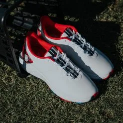 G/FORE Camo MG4+ Golf Shoes - Poppy -All Wedges Shop gfore camo MG4 poppy 1