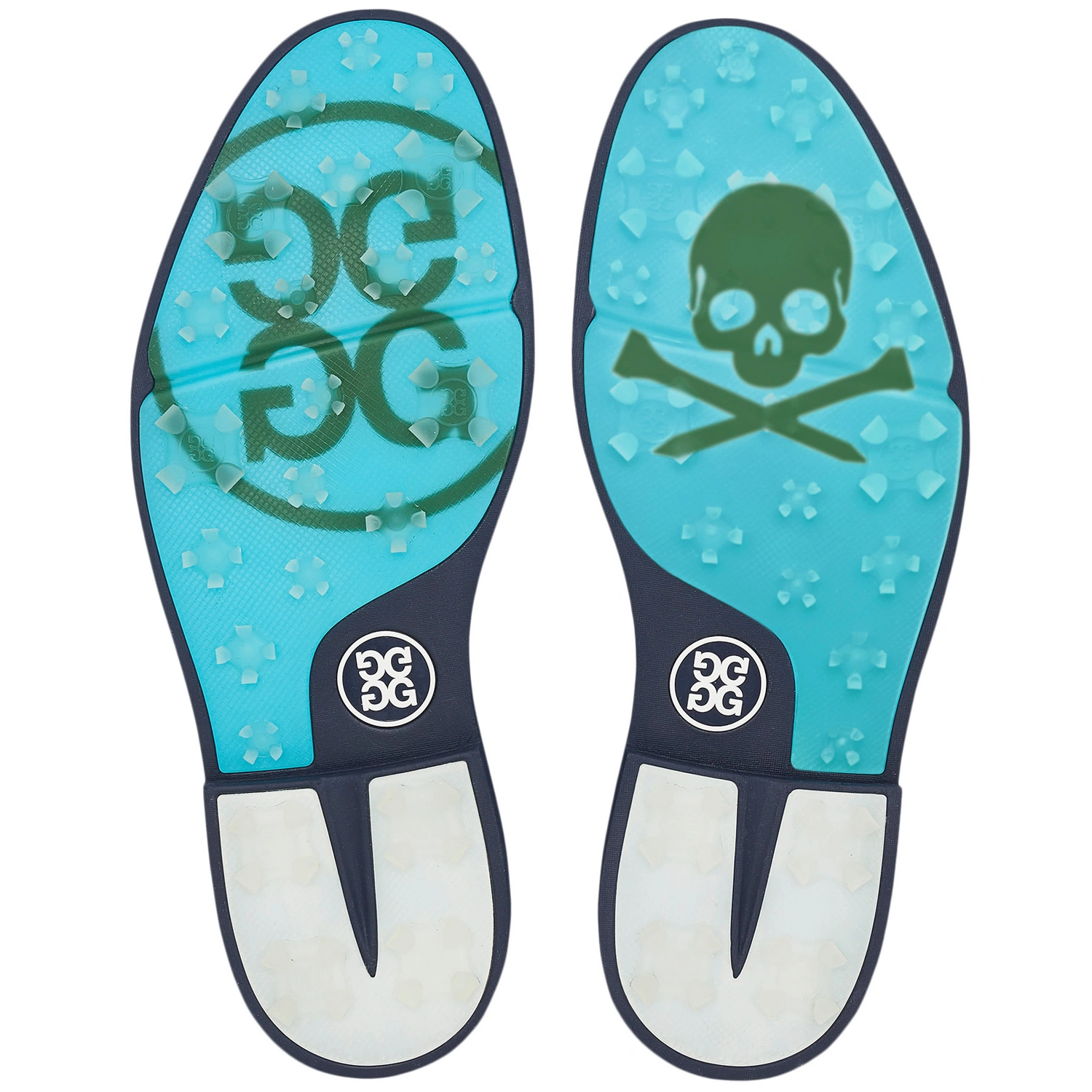 G/FORE Saddle Gallivanter Golf Shoes - Snow/Twilight 4 G/FORE Saddle Gallivanter Golf Shoes - Snow/Twilight - Image 2