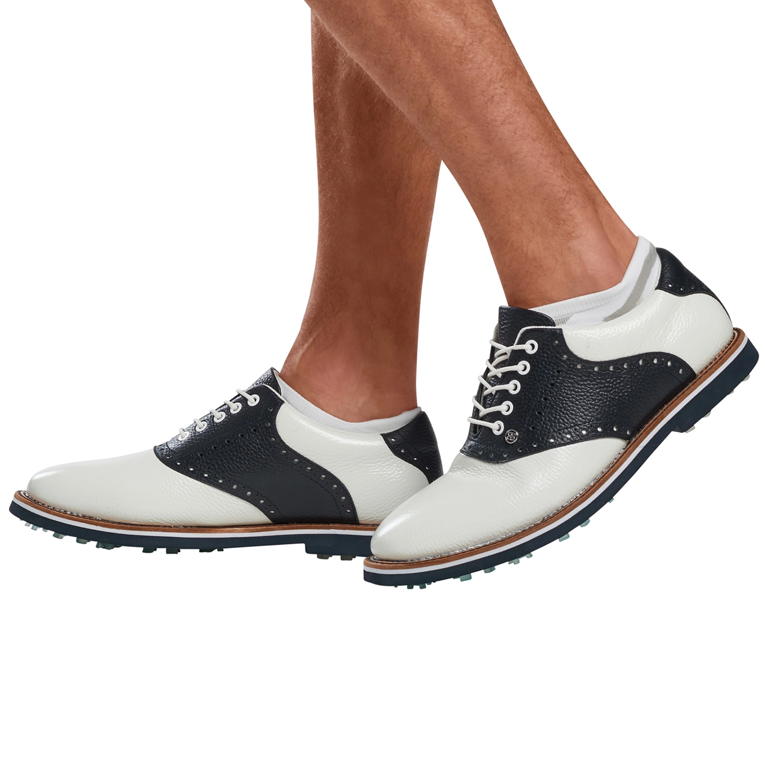 G/FORE Saddle Gallivanter Golf Shoes - Snow/Twilight 7 G/FORE Saddle Gallivanter Golf Shoes - Snow/Twilight - Image 5