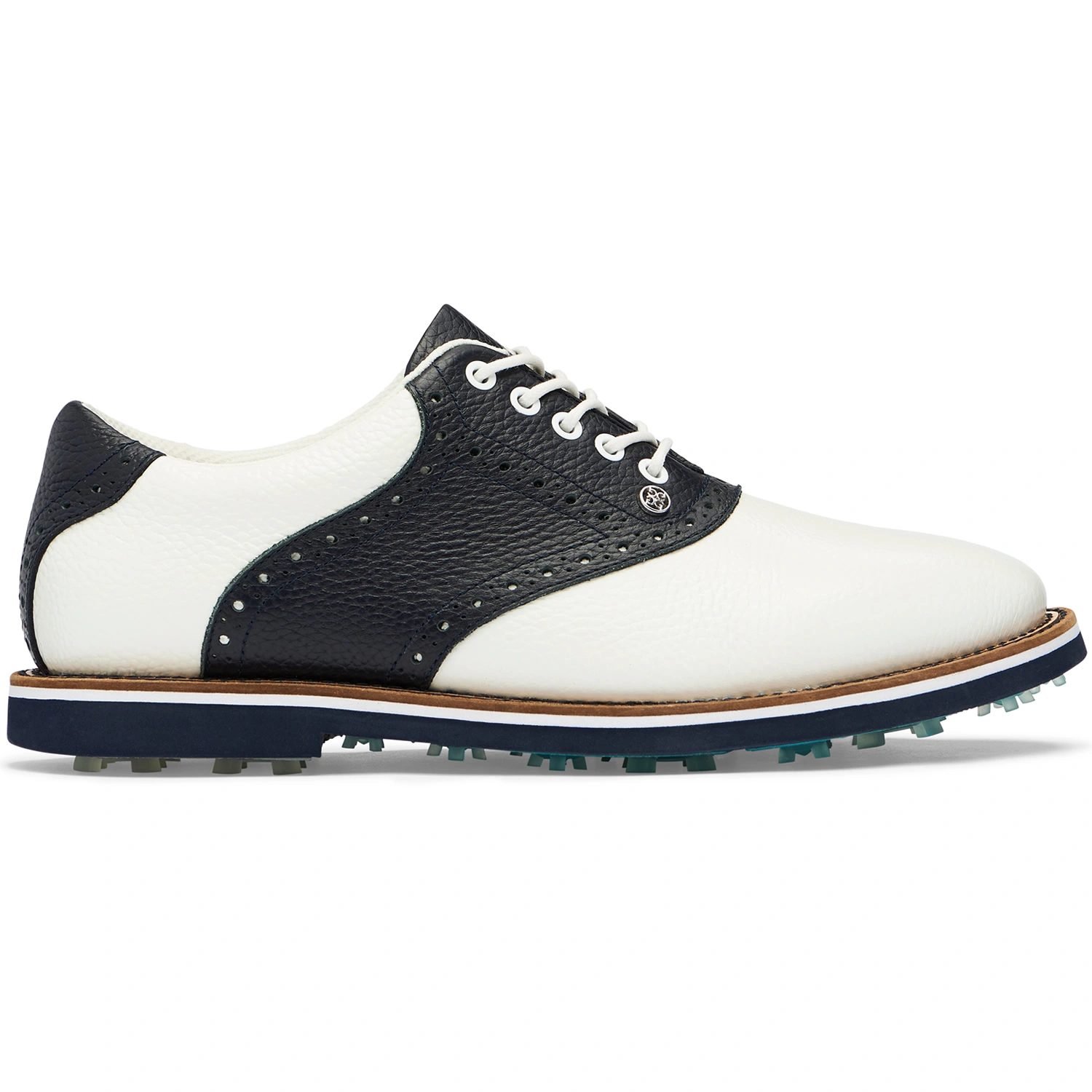 G/FORE Saddle Gallivanter Golf Shoes - Snow/Twilight 3 G/FORE Saddle Gallivanter Golf Shoes - Snow/Twilight