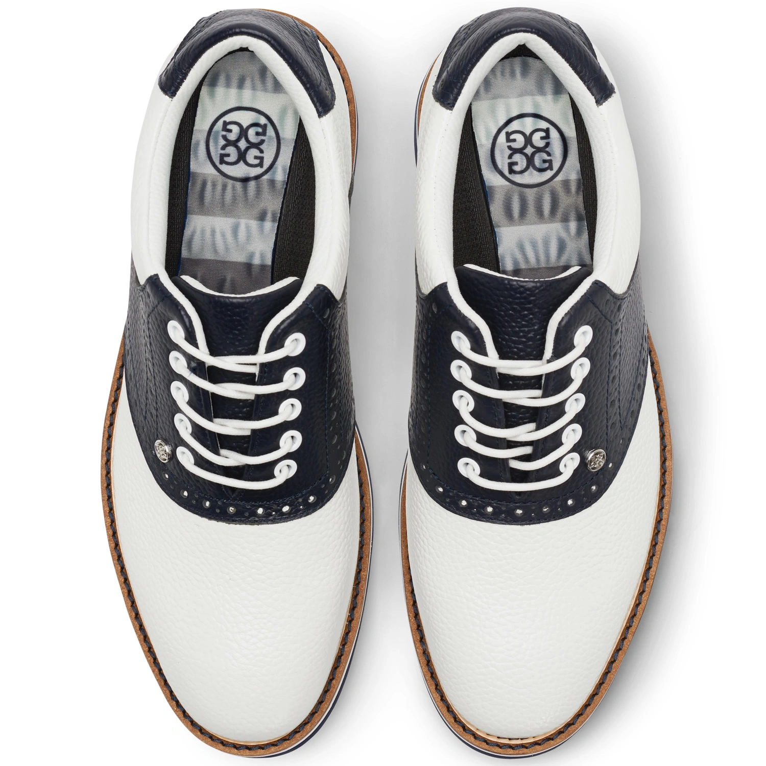 G/FORE Saddle Gallivanter Golf Shoes - Snow/Twilight 5 G/FORE Saddle Gallivanter Golf Shoes - Snow/Twilight - Image 3