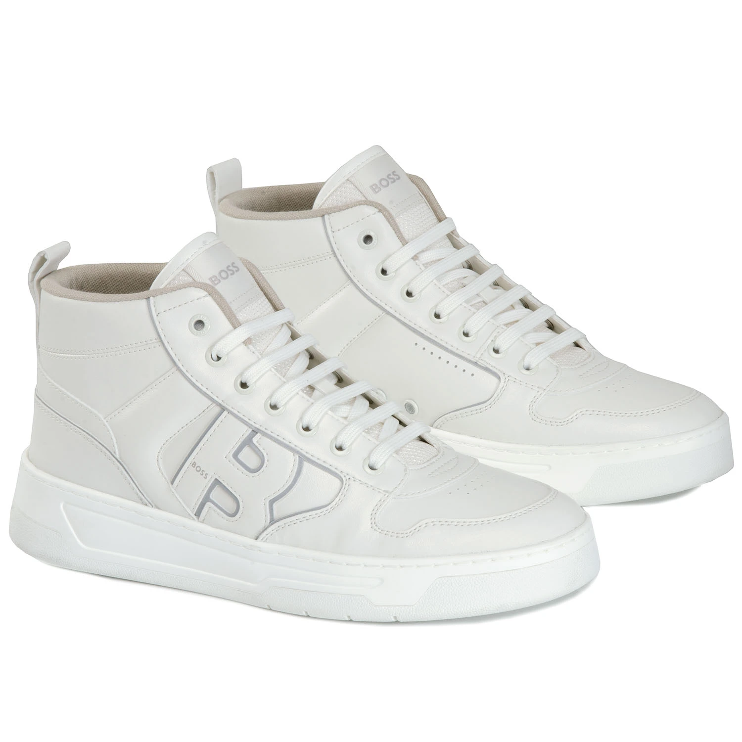 BOSS Baltimore Hito Trainers - White 100 7 BOSS Baltimore Hito Trainers - White 100 - Image 5