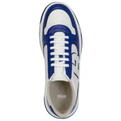 BOSS Baltimore Tenn Trainers - Open Blue 461 -All Wedges Shop hugoboss Baltimore20Tenn20rcypu20open20blue 1